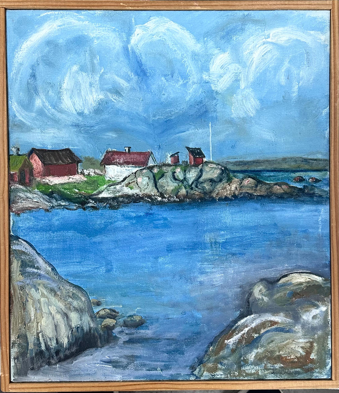 OIDENTIFIERAD KONSTNÄR. Oil on canvas.