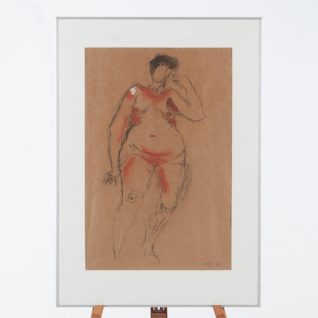 ANITA ÖBERG. Nøgenundersøgelse.