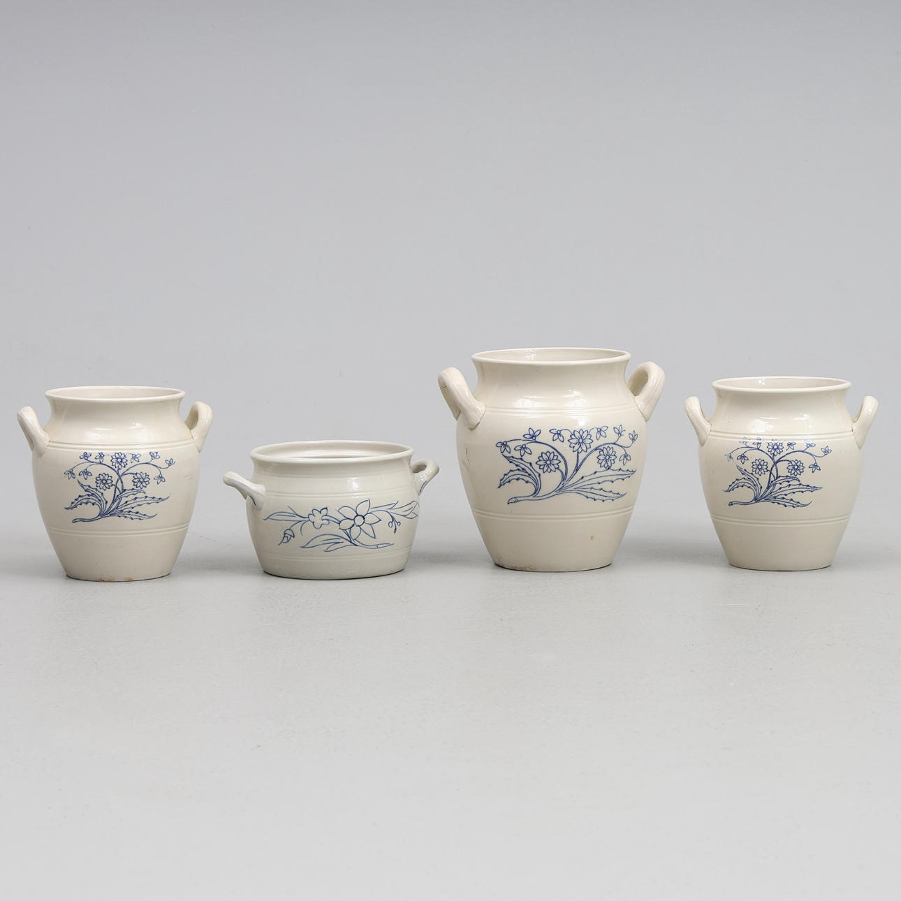 MUGS. 4 pcs, Gustavsberg.