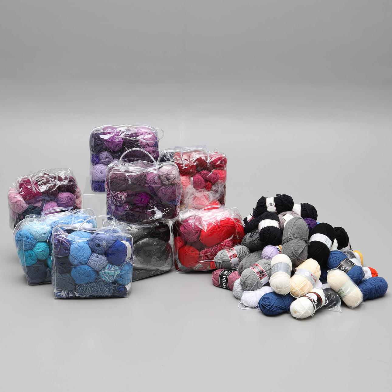 COLLECTION YARN, about 150 skeins.