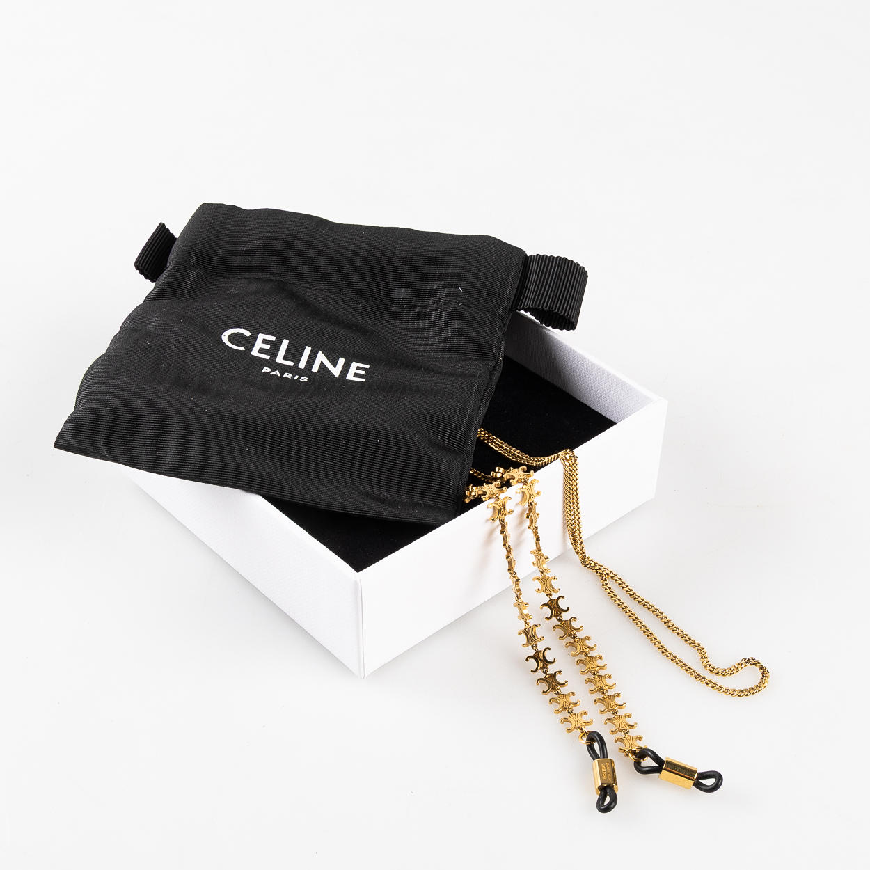 CELINE, Sunglasses Chain, “Triomphe”.