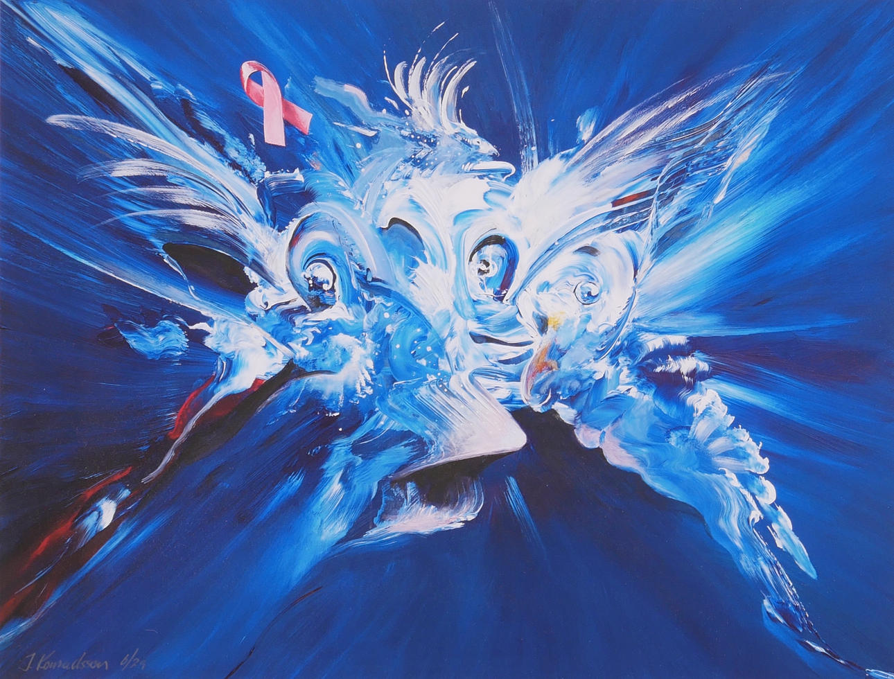 JENS KONRADSSON. Lithograph, signed J. Konradsson.