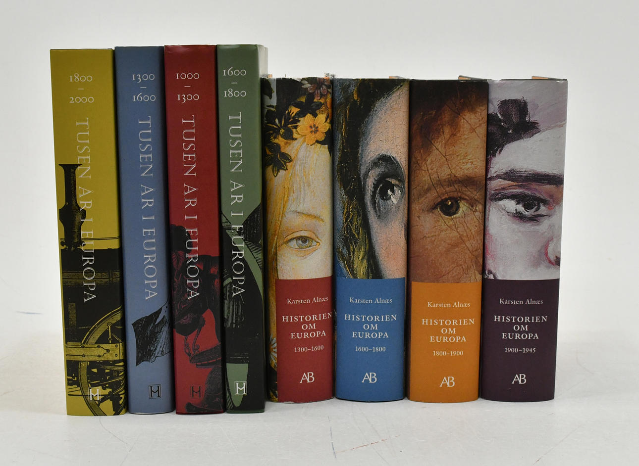 Euroopan historia. 8 osaa.