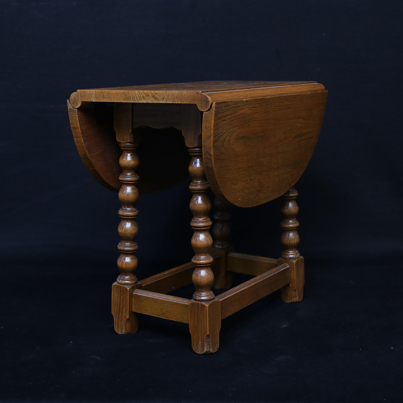 A baroque children's folding table, 20th century.