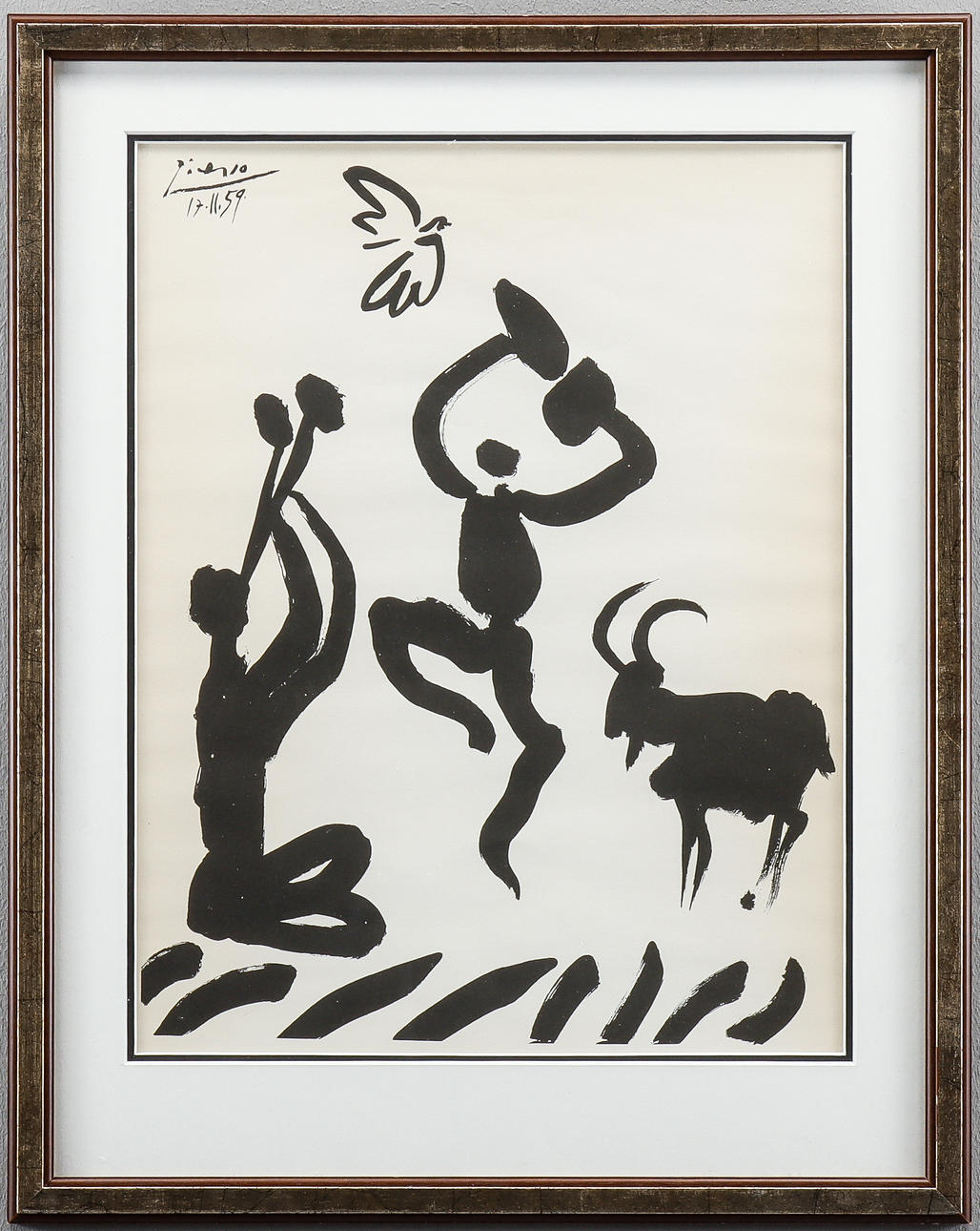 AFTER PABLO PICASSO. “Goat Dance”.