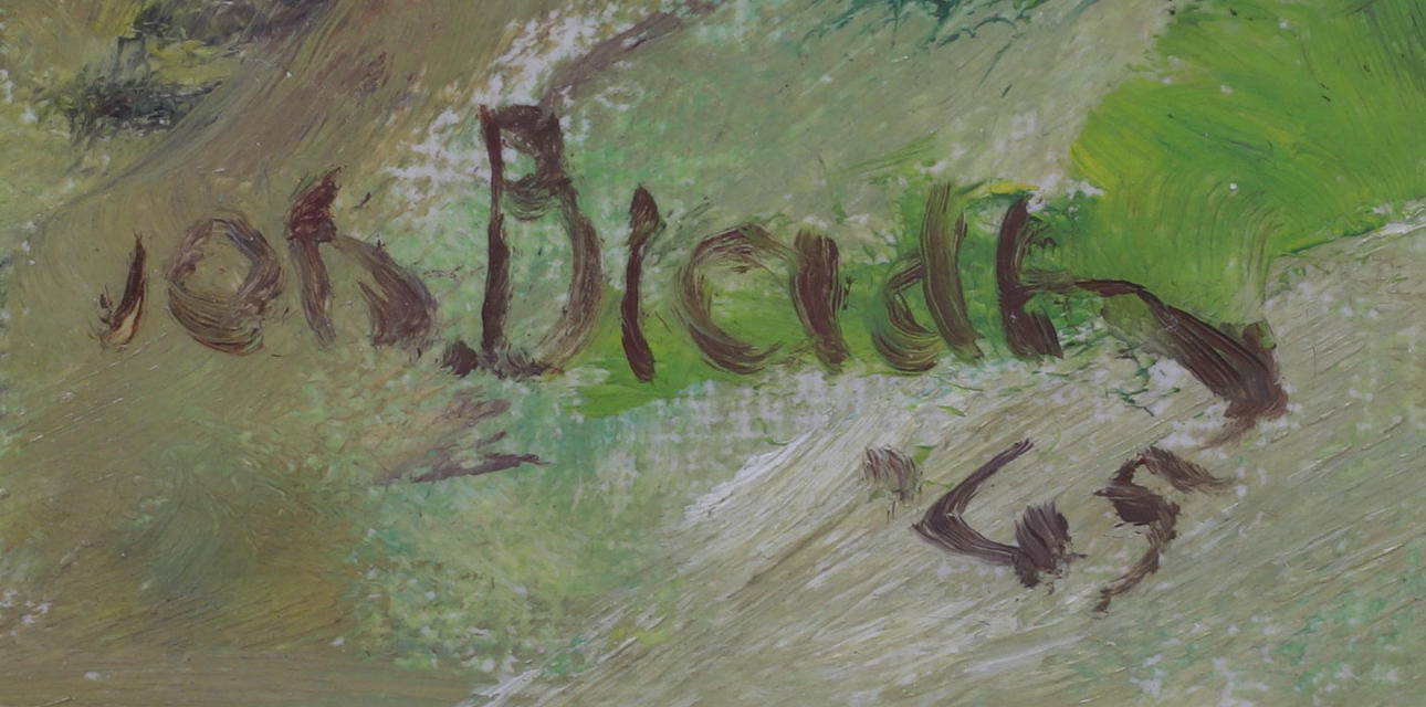 JOHAN BLADH. Floral still life, oil on canvas, signed and dated -65 ...