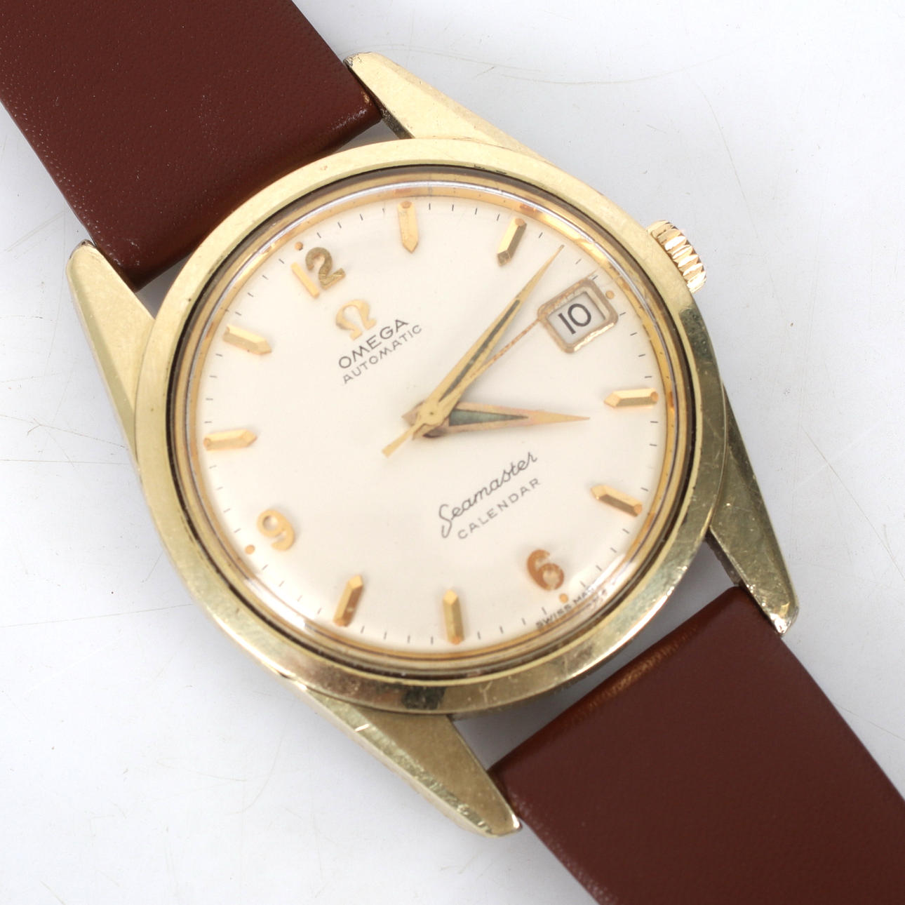 RELOJ DE PULSERA, calendario Seamaster, automático, Omega.