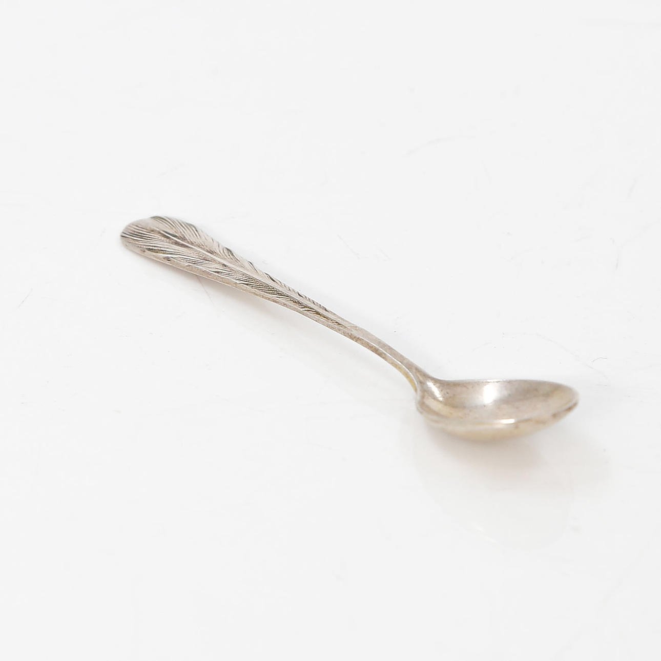 “FEATHER SPOON” SILVER, FOREIGN.