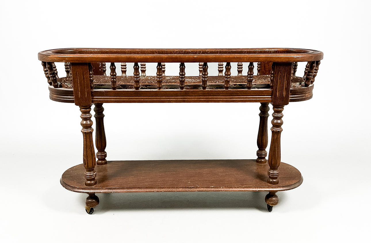 KUKKAPÖYTÄ, mahonki, 1900-luku.