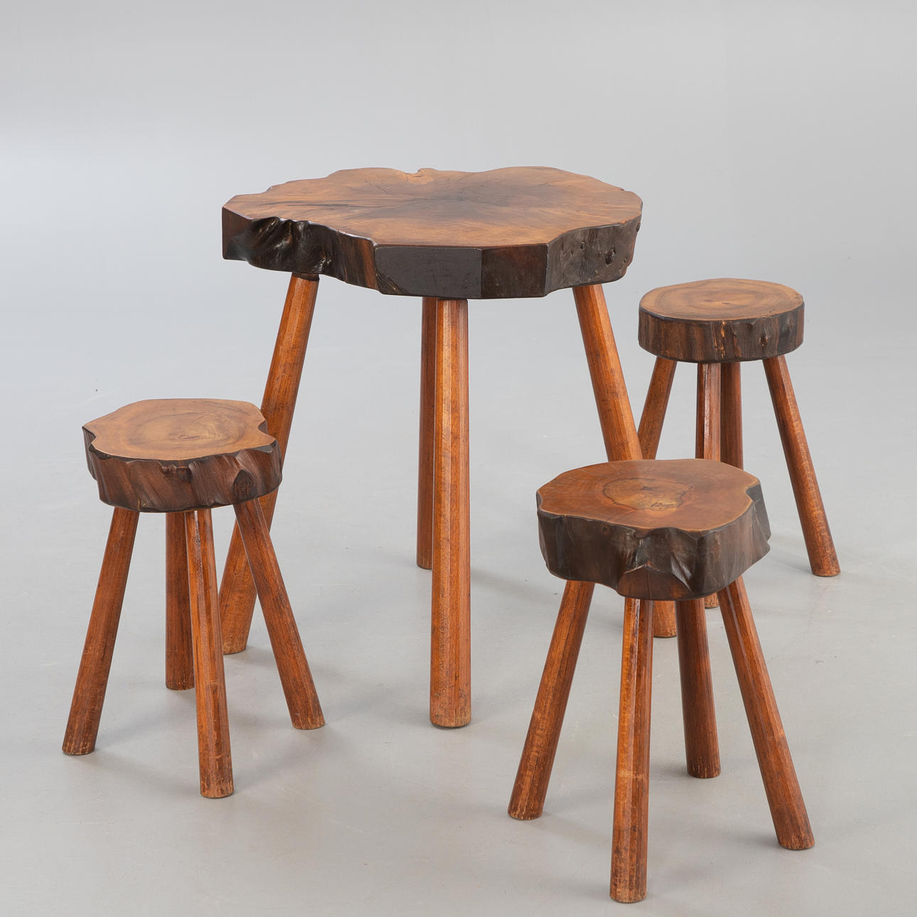 mesa de árbol + 3 taburete (4).