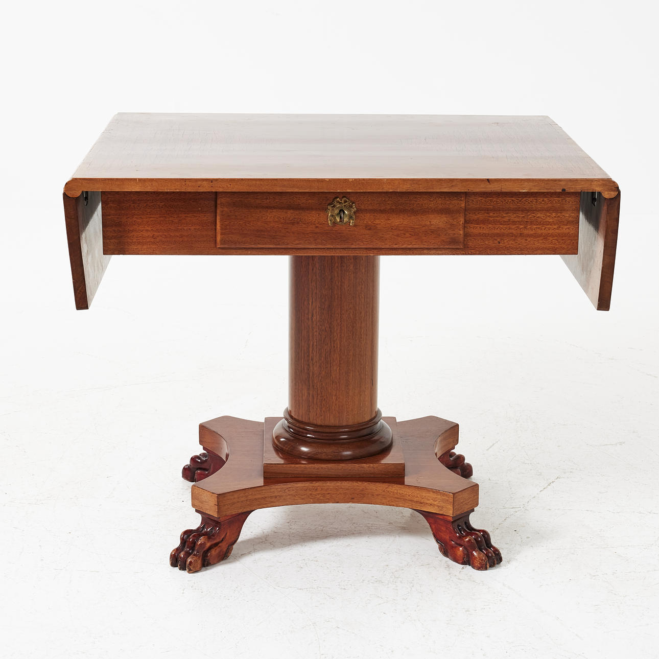 A folding table, circa 1900, Karl Johan-style.
