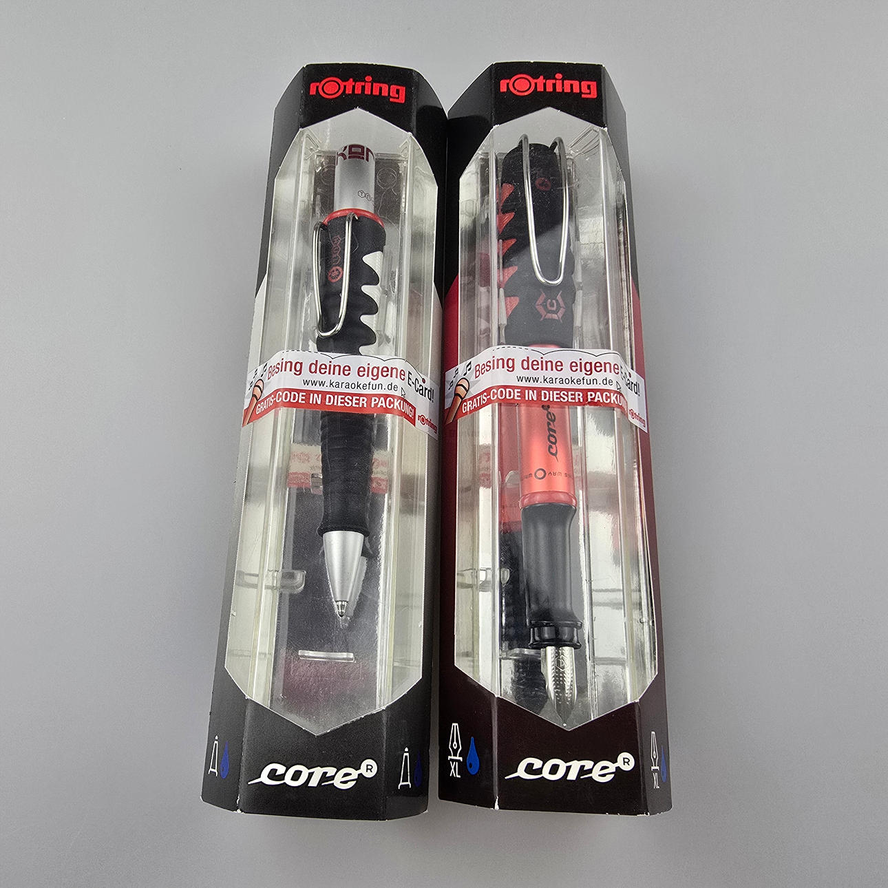 - Rotring Füller & Kugelschreiber.