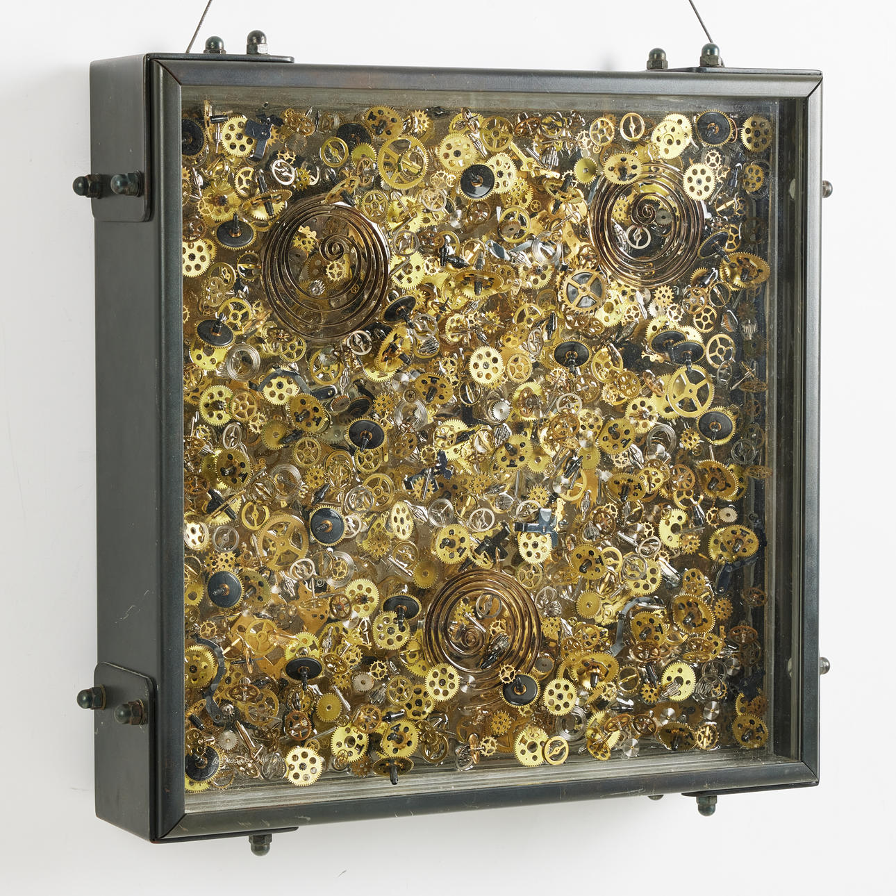 FERNANDEZ ARMAN. «Temps 2" (Mecanismos de Montreal).