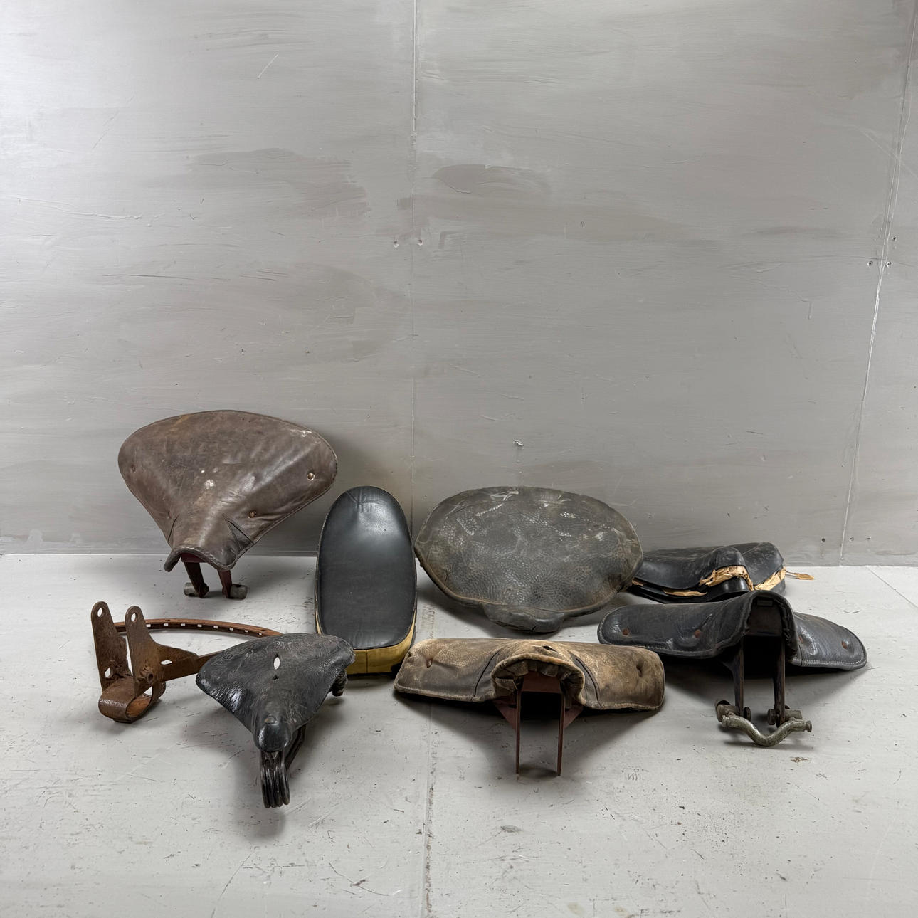 SADDLES AND COVERS, 1940S/1950'S.