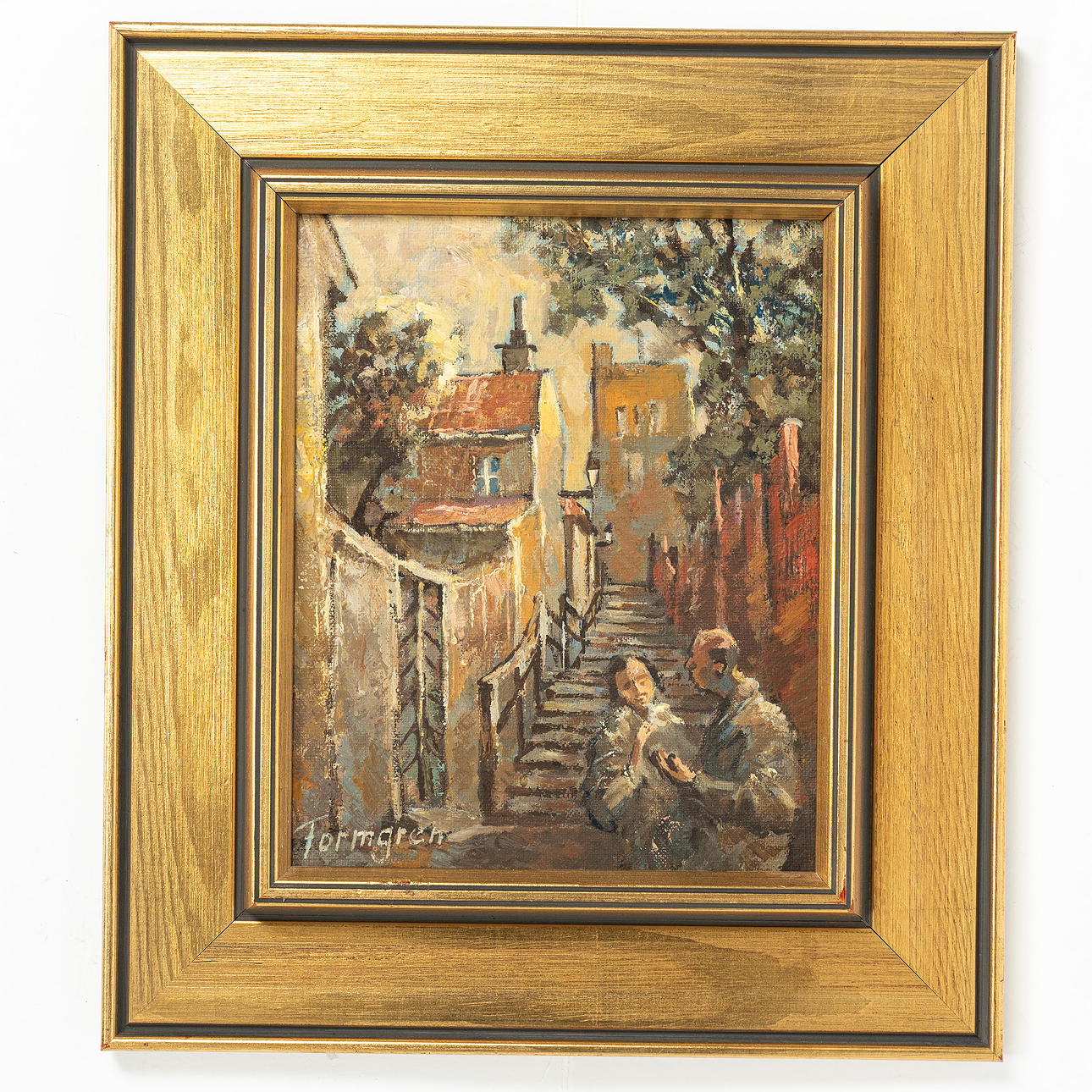 LEIF FORMGREN, Öl auf Leinwand, signiert.