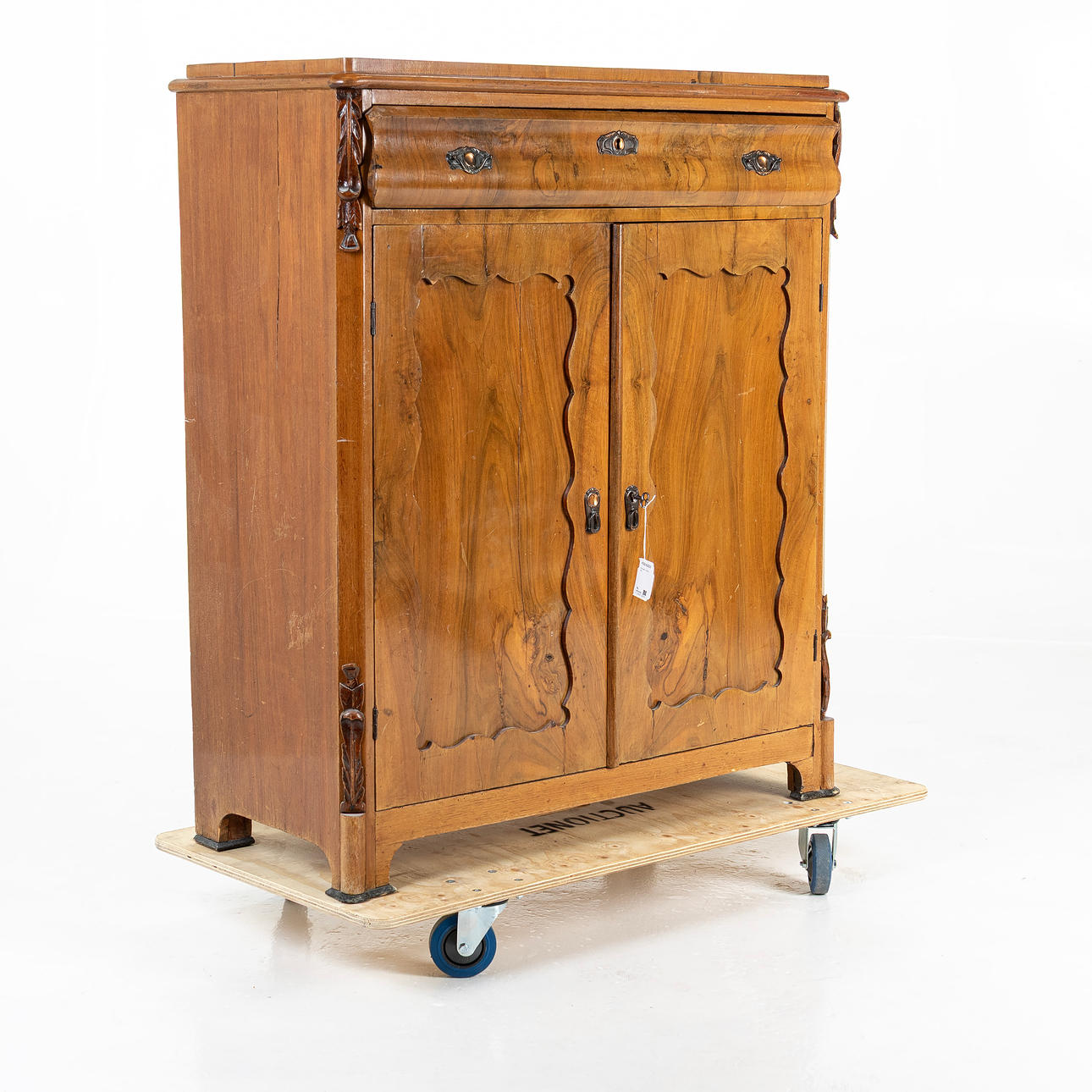 A 19th century sideboard.