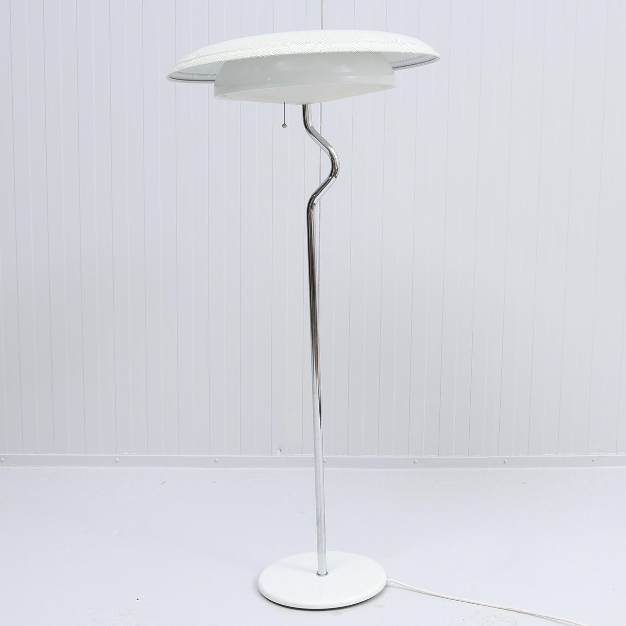 HANS PHILIP ZACHAU. gulvlampe, metal & træ, „Softling“, Ateljé Lyktan.