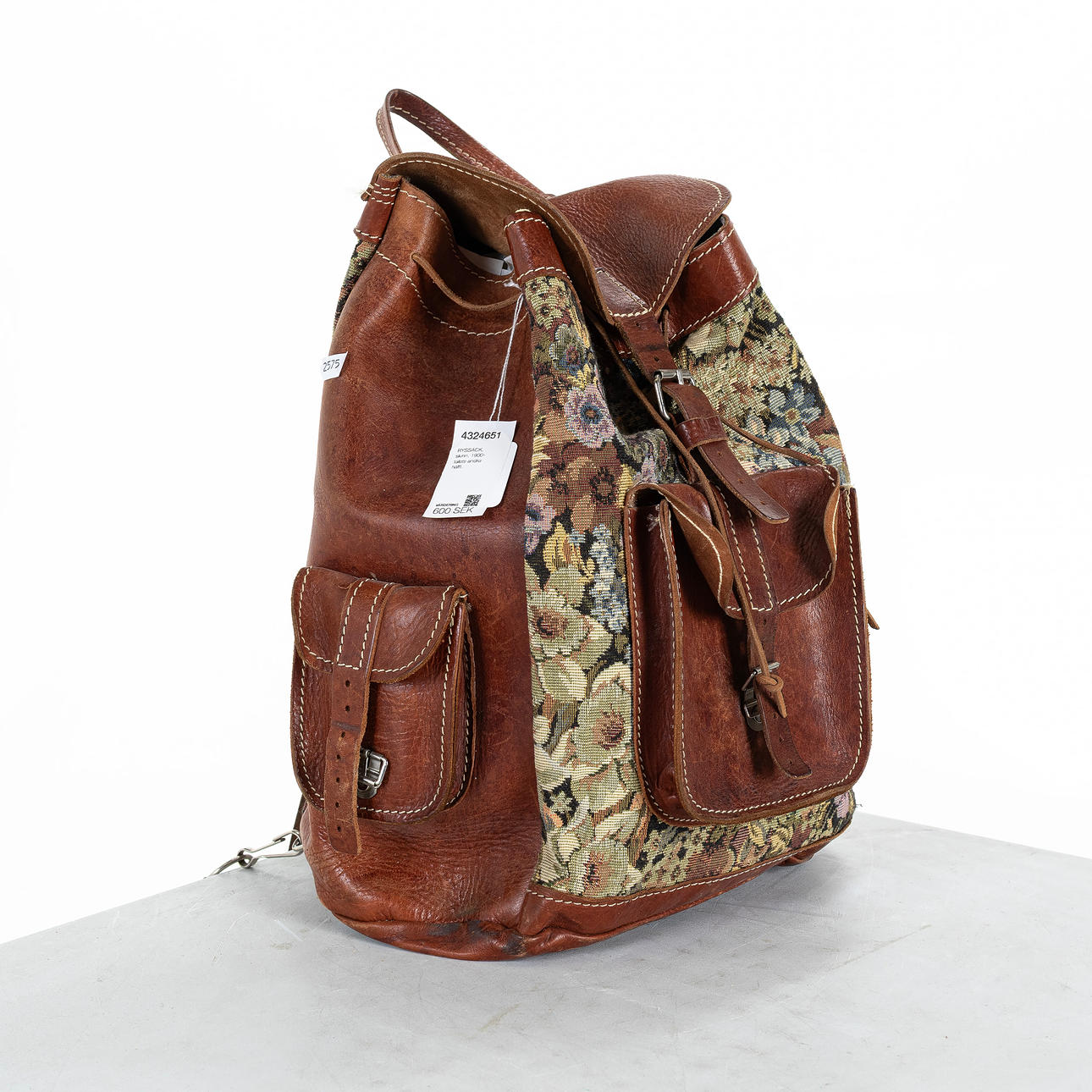 RYSSÄCK, skinn, 1900-talets andra hälft.