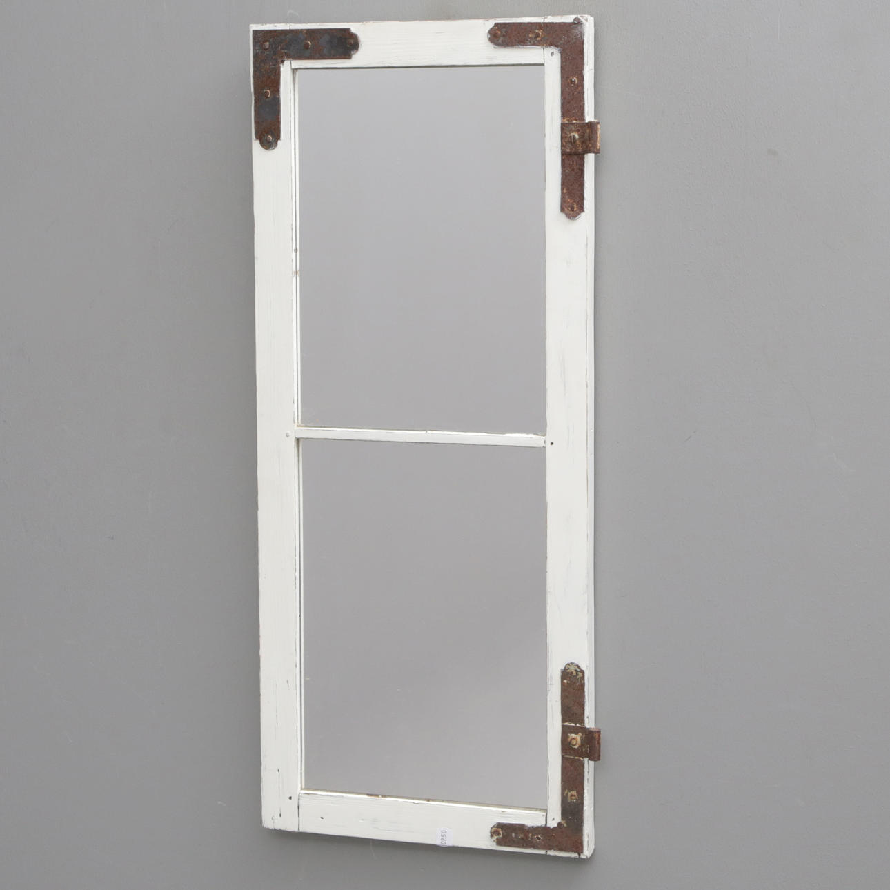 MIRROR, made of antique window.