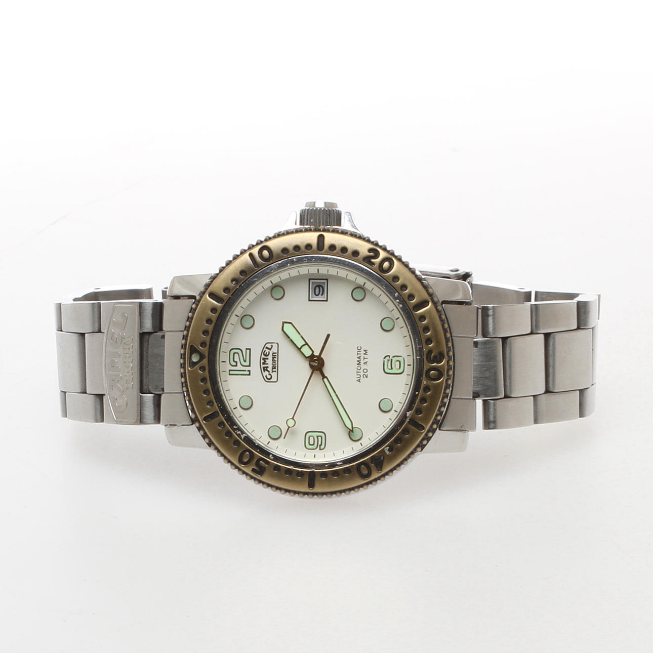 ARMBANDSUR, herr, Camel, urverk Miyota Co, automatisk, boett av stål.