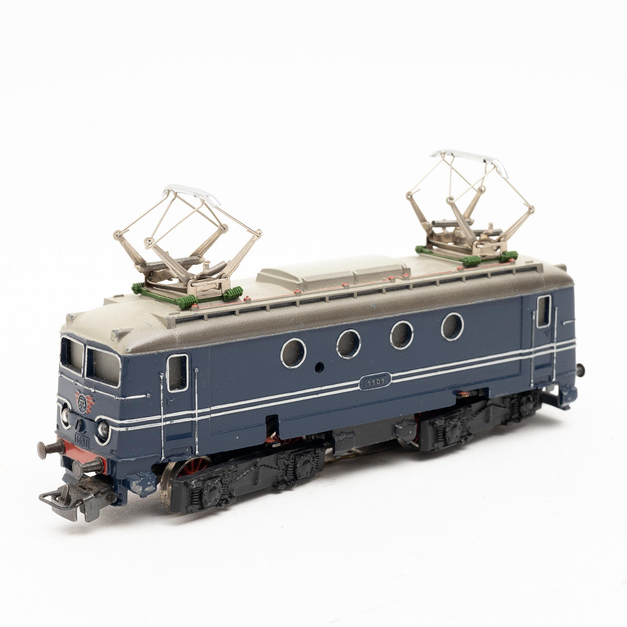 MÄRKLIN 3013 SEH 800, elektrisk lokomotiv, blå.