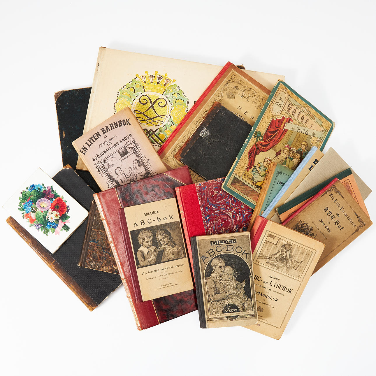 LIBROS ABC Y LIBROS INFANTILES, 1800-1900, 19 VOLÚMENES.