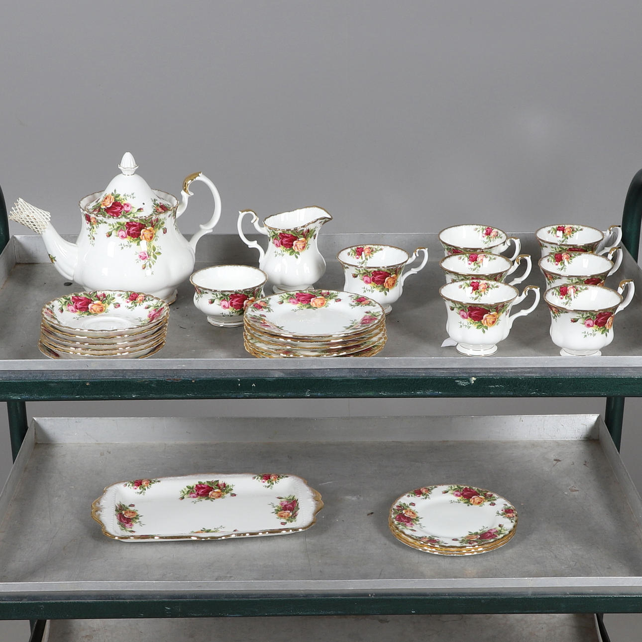 ROYAL ALBERT TEESERVICE, ALTE LANDROSEN.