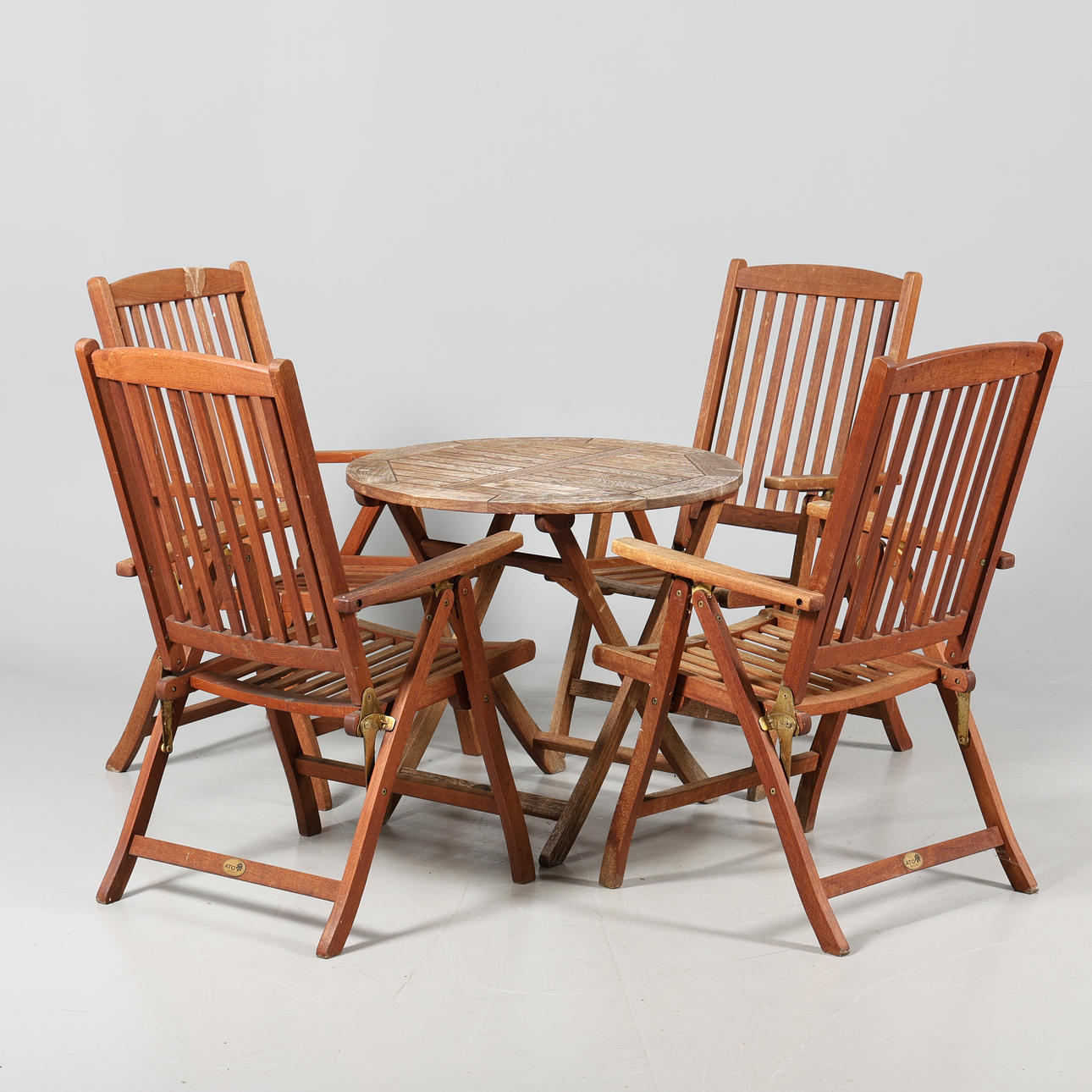 TRÄDGÅRDSMÖBLER, 5 delar, Brickmärkt "ATO Design".