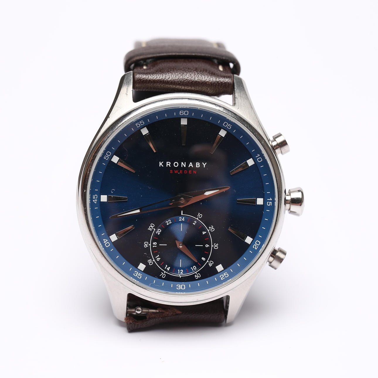 WRISTWATCH, Kronaby, chronograph, steel.
