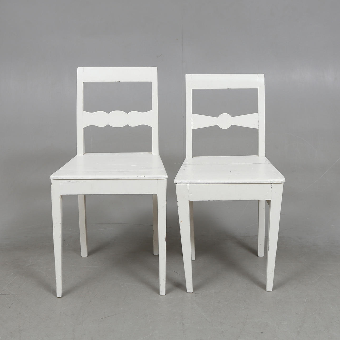 STOLAR, 2 st allmoge 1800 tal.