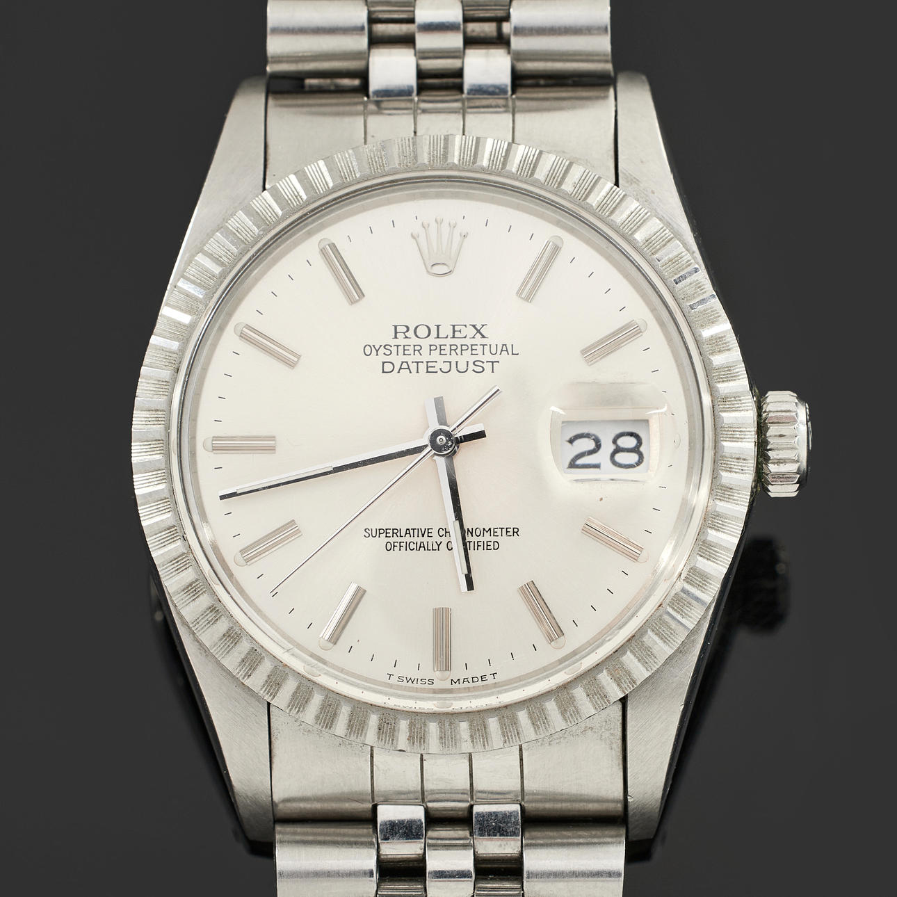 ROLEX, armbandsur, Datejust, stål, ca 1970/80-tal.