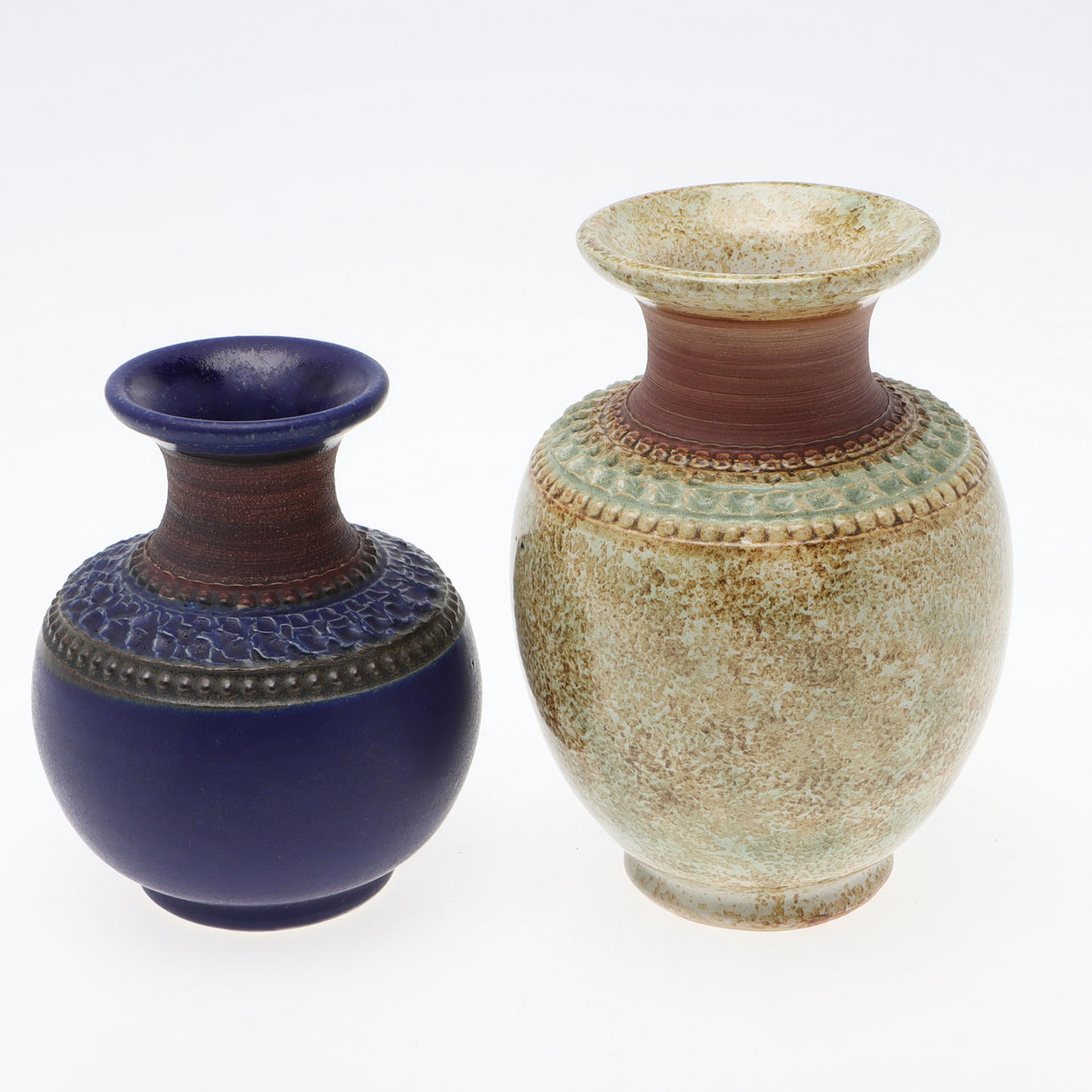 VASER, 2 stk, stentøj, Klase Keramik, Höganäs.