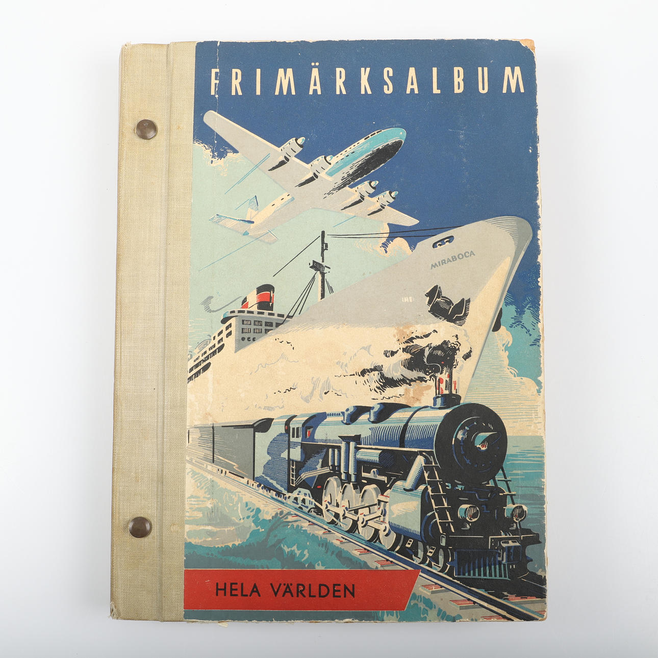 STAMP ALBUM, “The Whole World”.