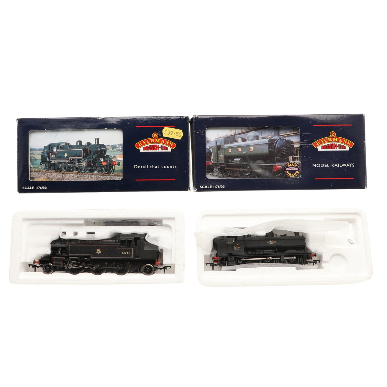 BACHMANN BOXED LOCOMOTIVES.