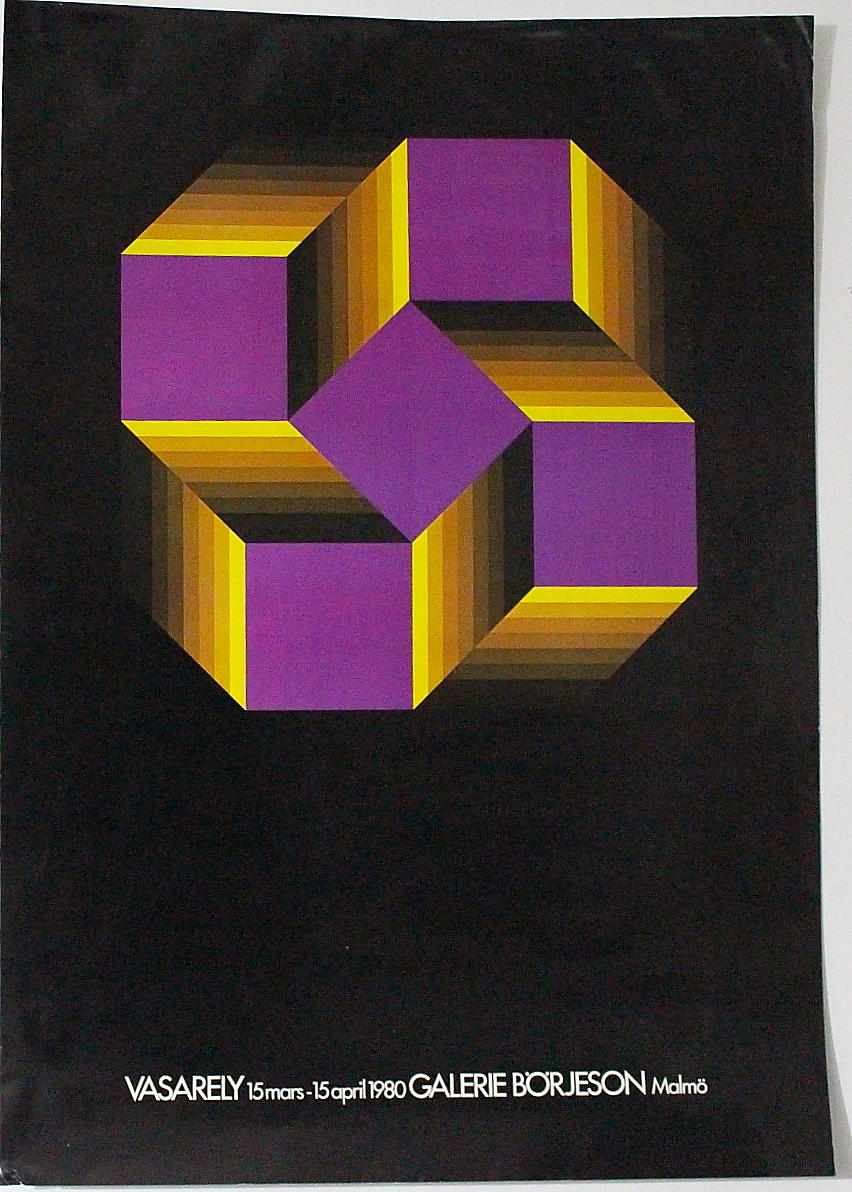 VERNISAGEAFFISCH, Vasarely.