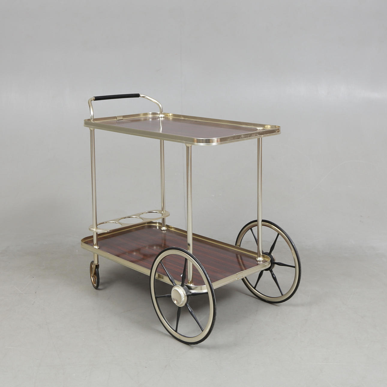 A 20th century serving trolley.