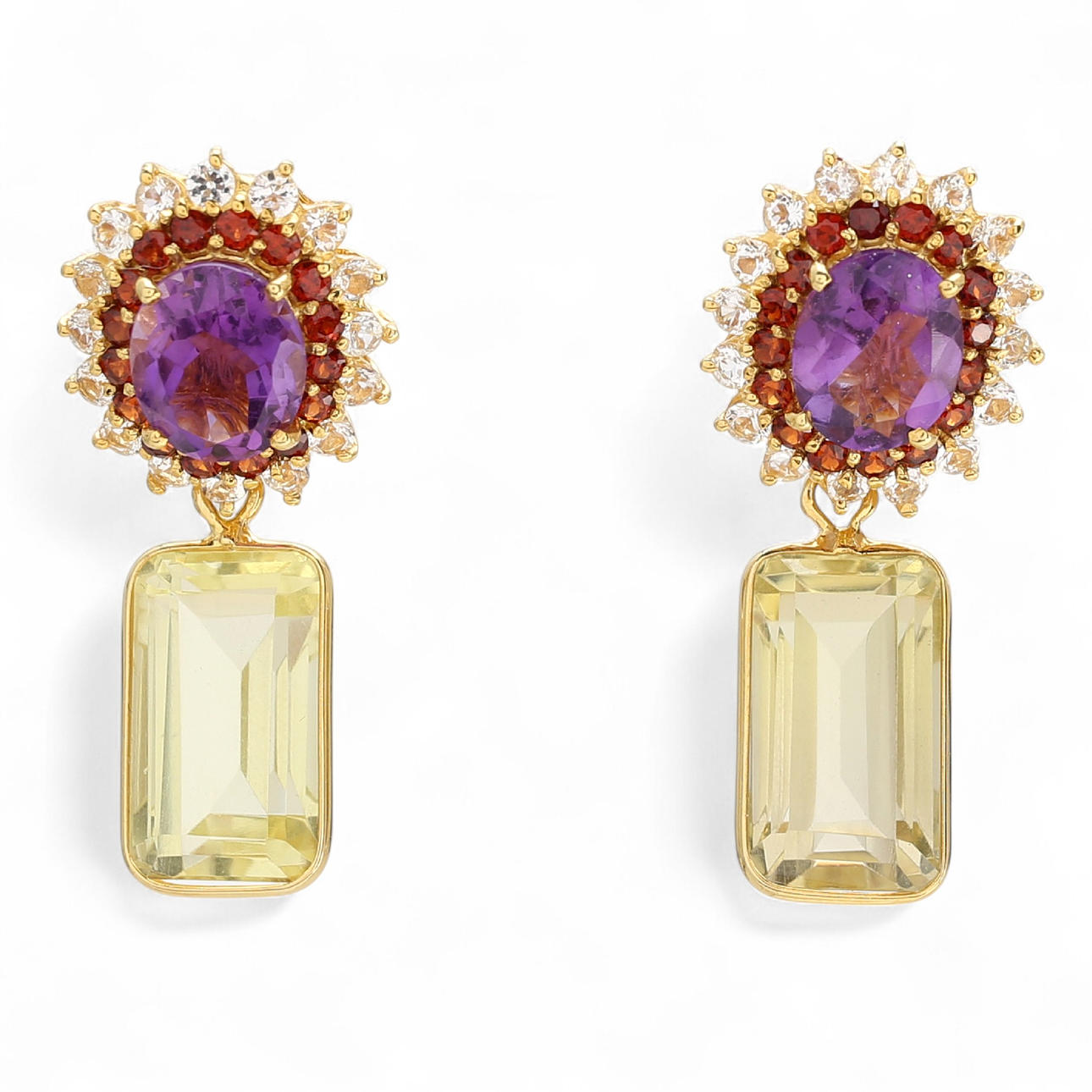 Pendientes largos transformables.