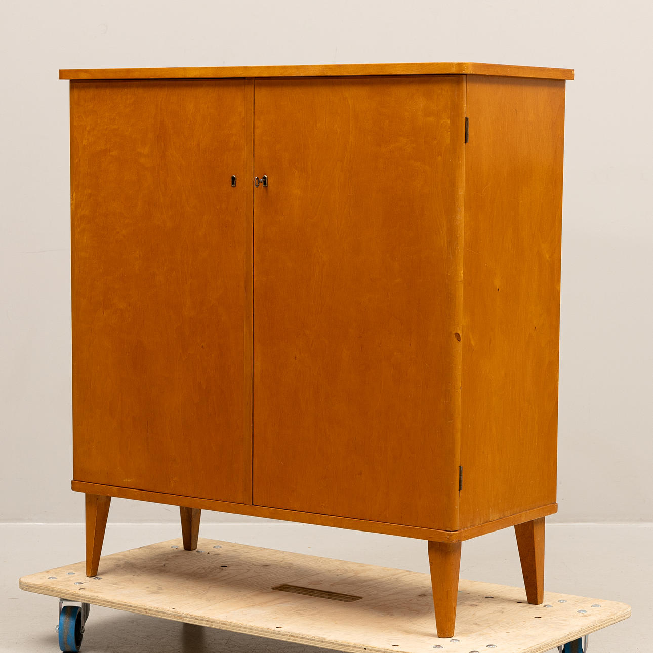 SKÅP, björk, funkis, 1930-tal.