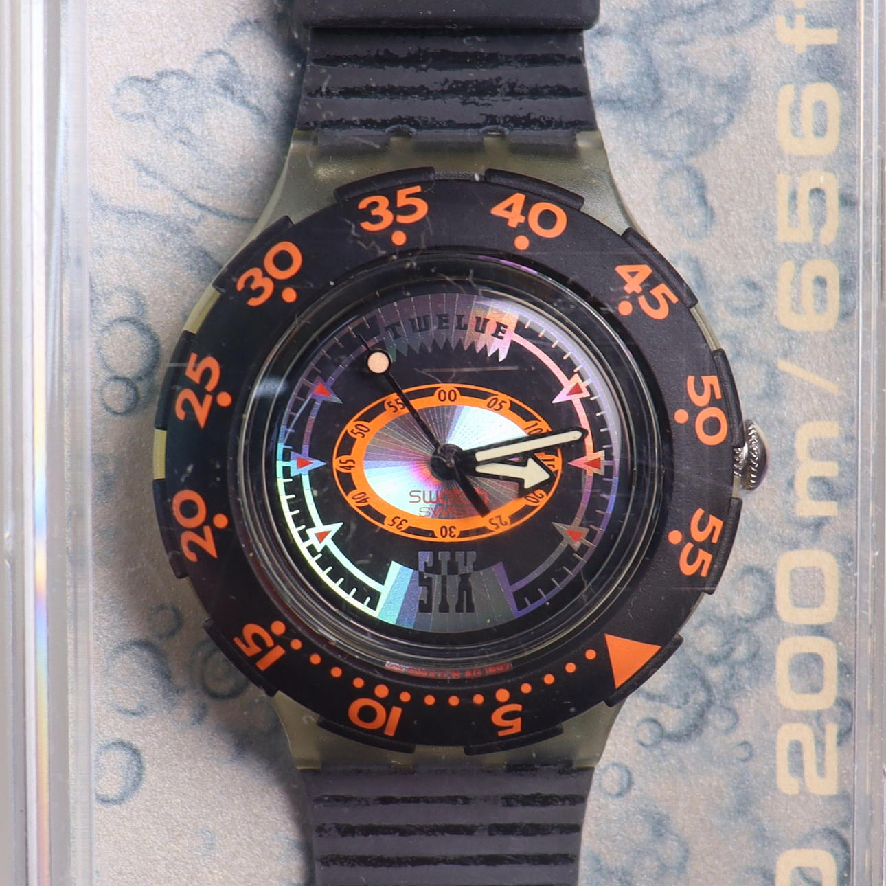 SWATCH, armbandsur, Scuba 200, SDK110, "Tech Diving", quartz, 1993.