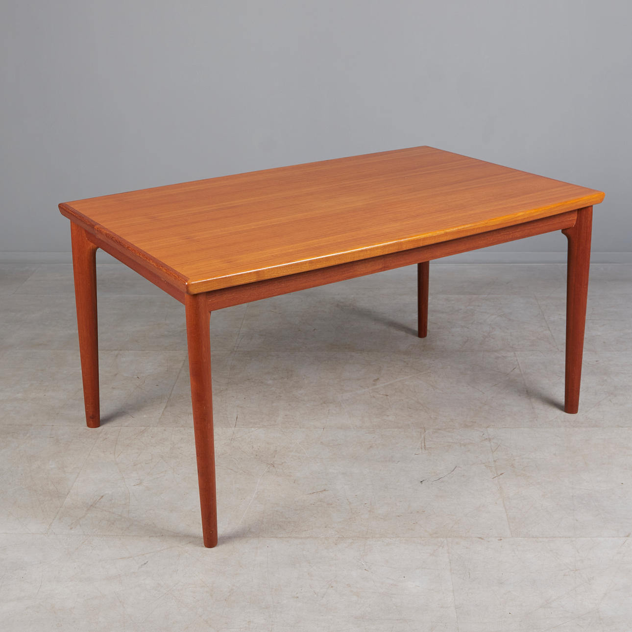 GRETE JALK. for Glostrup, table/dining table, teak, 1960s, Denmark.
