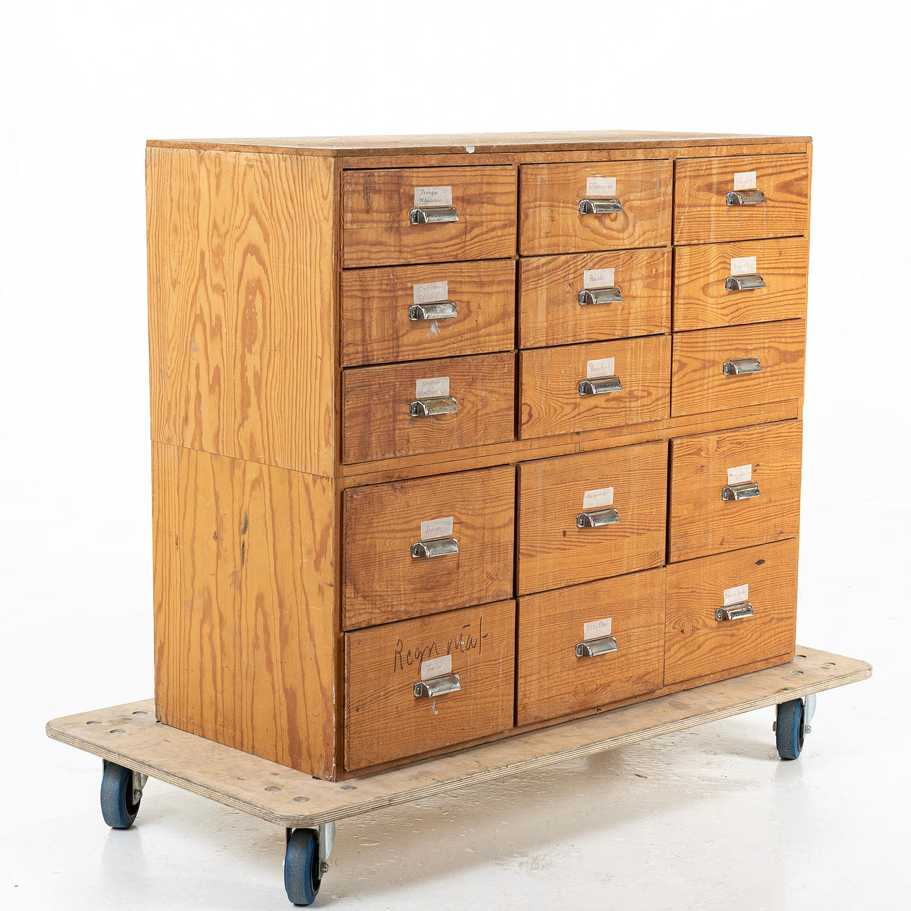 KÖPMANSDISK, med 15st lådor.