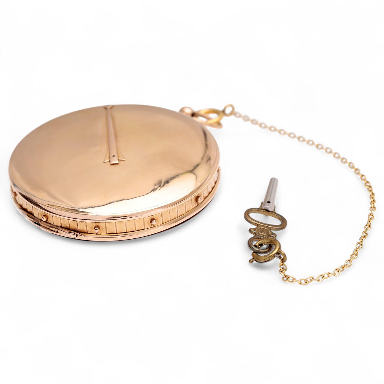 “Médallion montre à tact” pocket watch signed Breguet, from the beginning of the 19th century.