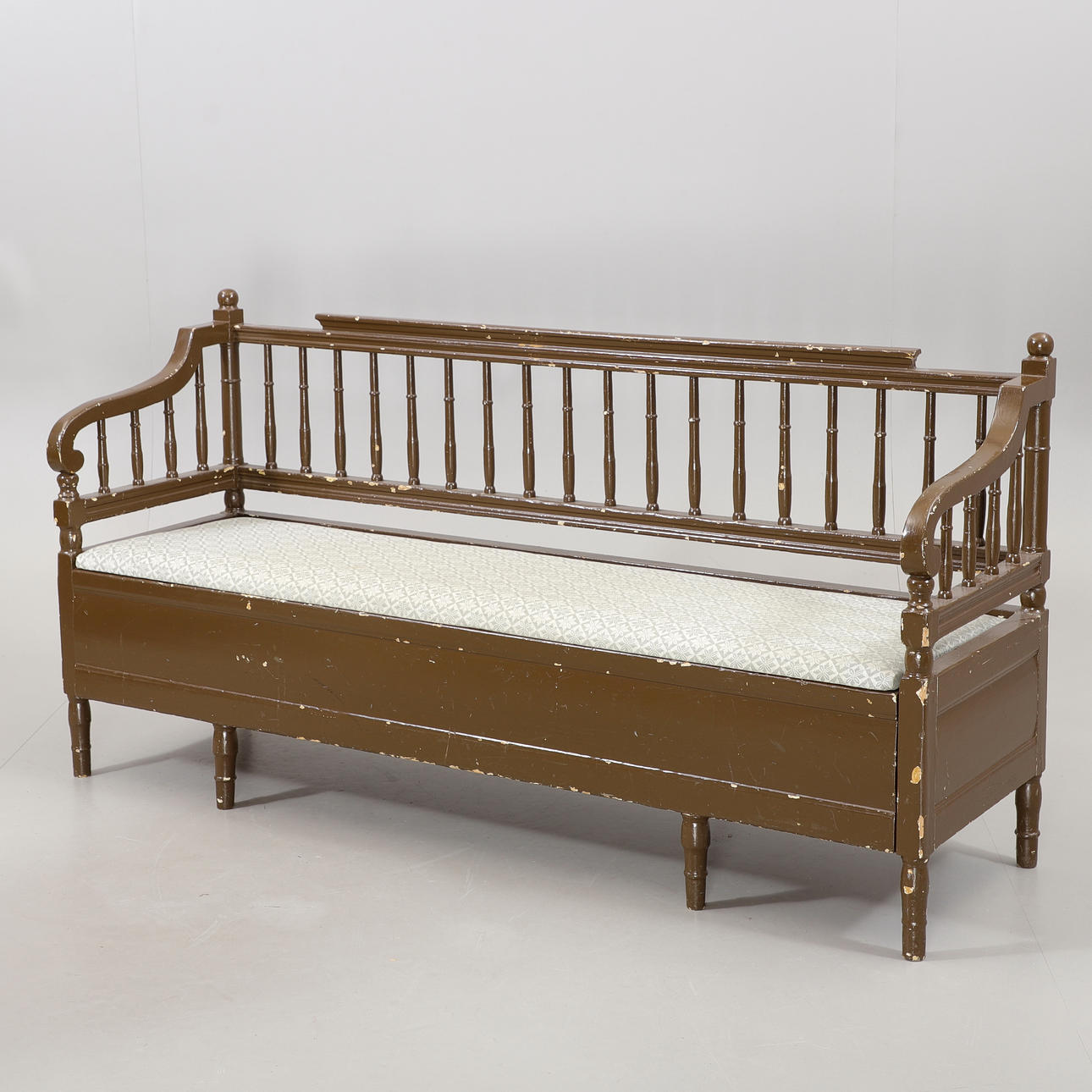 Udtrækssofa, 1800/20. århundrede.