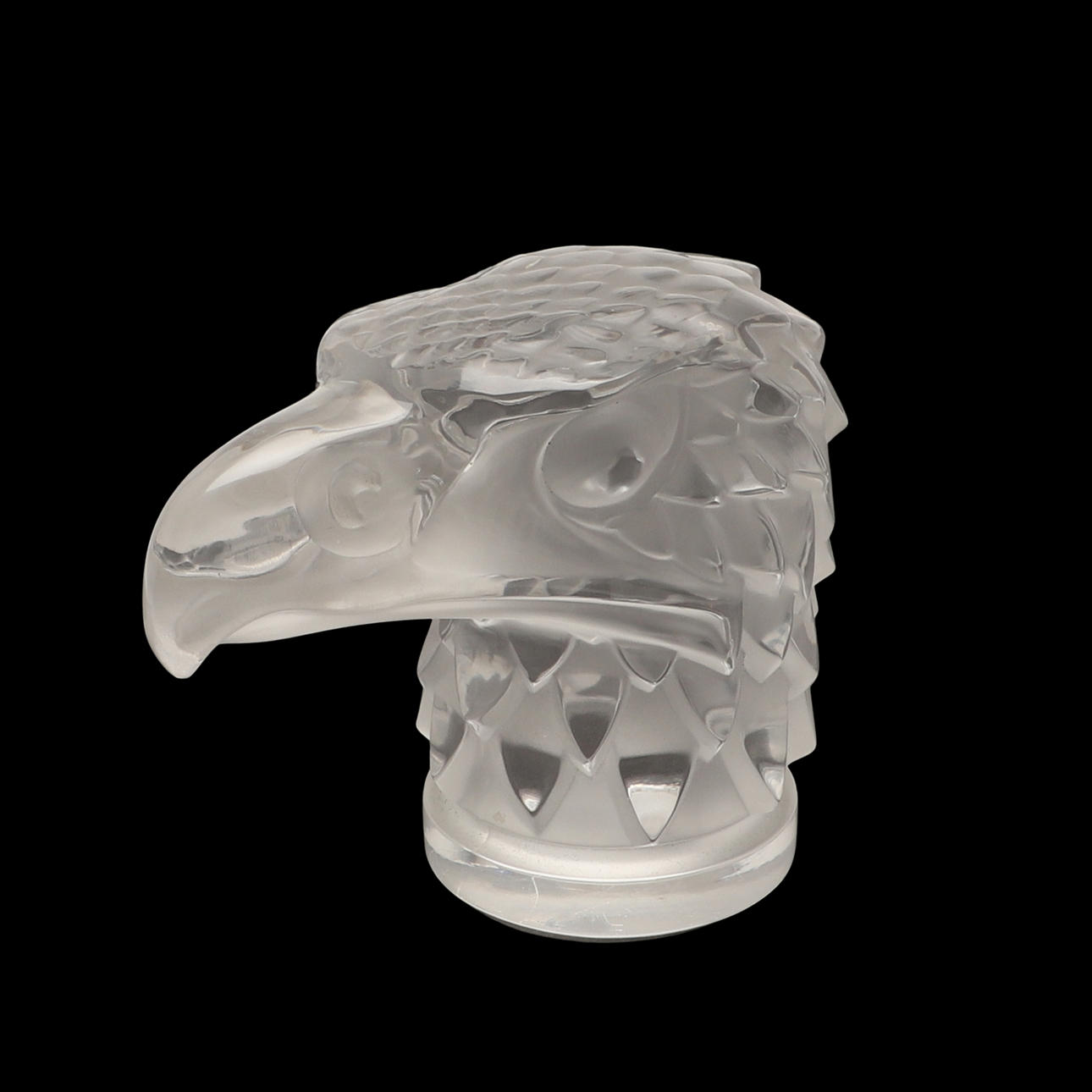 LALIQUE CAR MASCOT - TETE D'AIGLE (EAGLE HEAD).