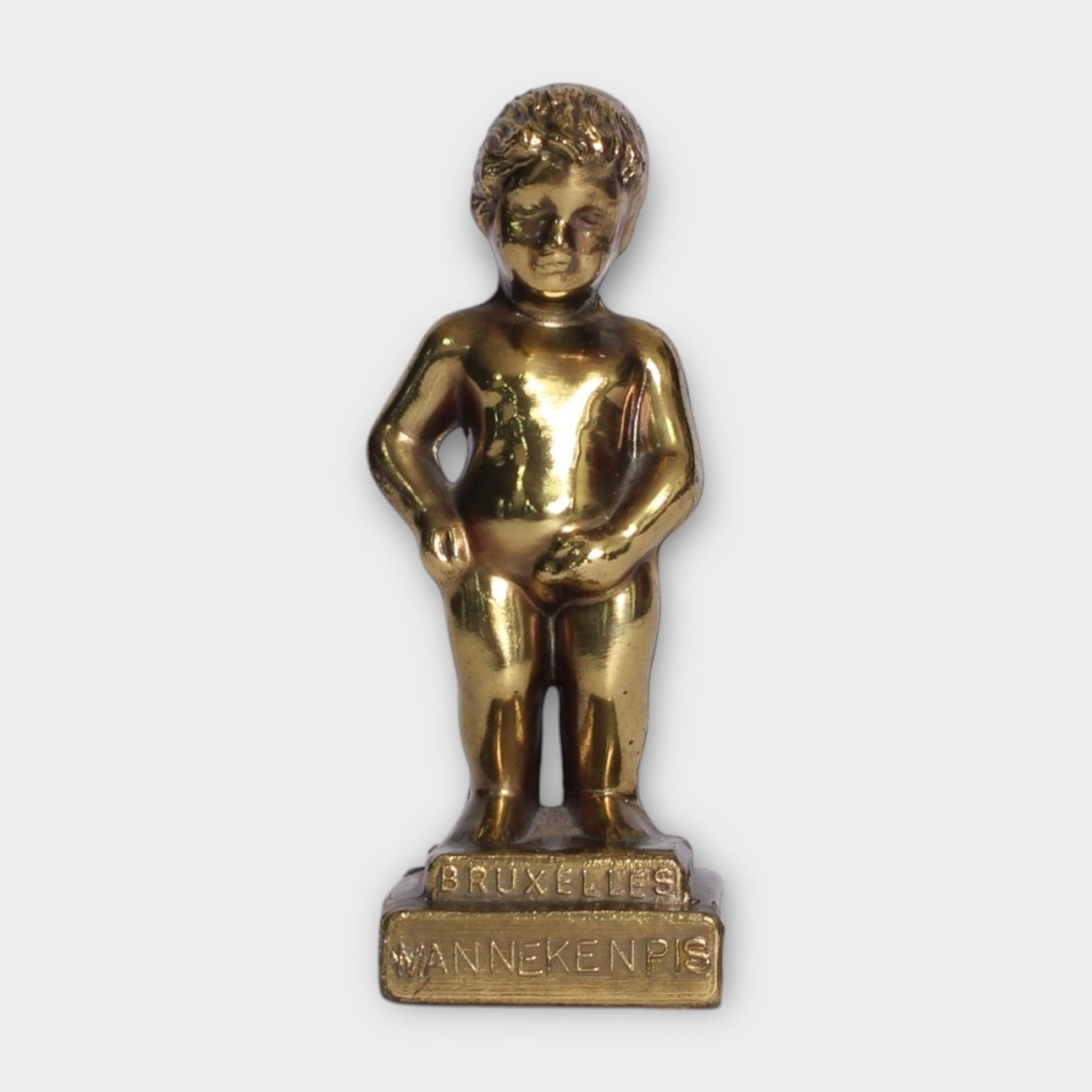 FIGUR, messing, „Manneken Pis“, Bruxelles.