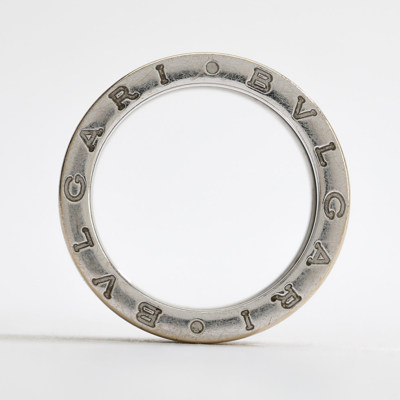 BVLGARI Ring, 18 K Weißgold, B.zero1, Italien.