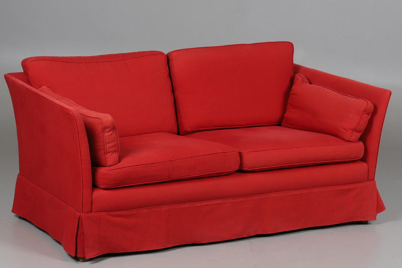 ARNE NORELL. SOFFA, " Cromwell" 2 sits, textilklädsel.