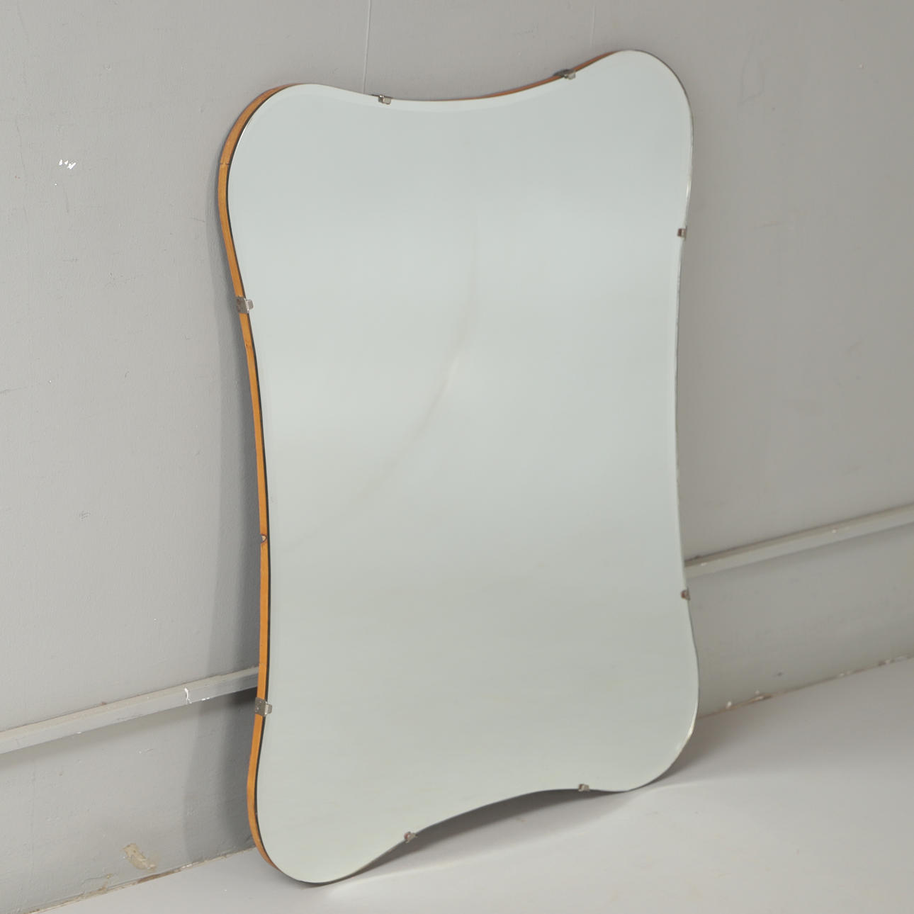 SPEGEL, fasettslipat, 1900-talets mitt.