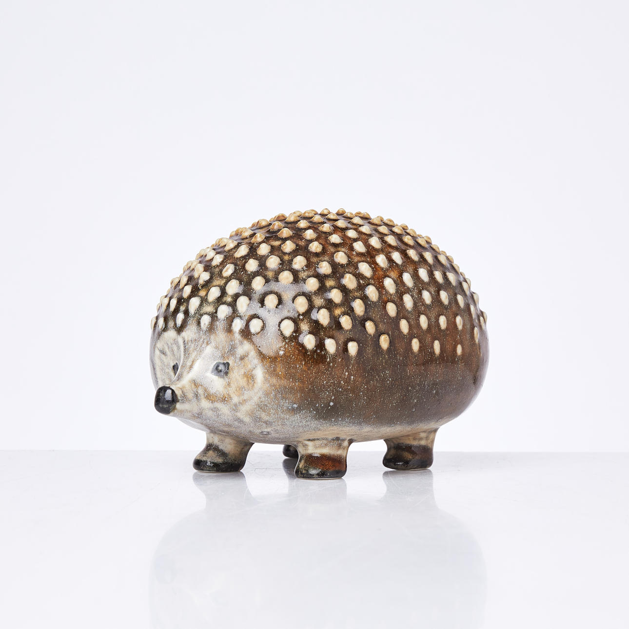 LISA LARSSON. Hedgehog, Gustavsberg, stoneware, marked.