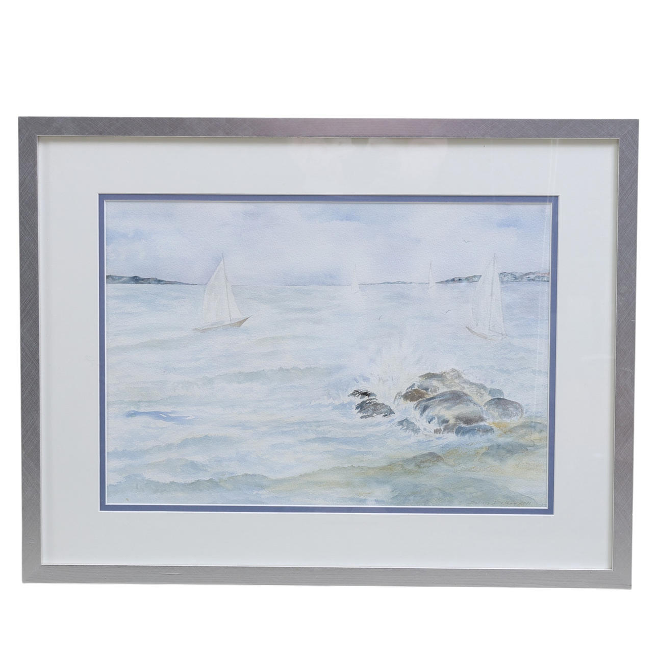 SOLVEIG DELHAG. watercolour, signed & dated 2011.